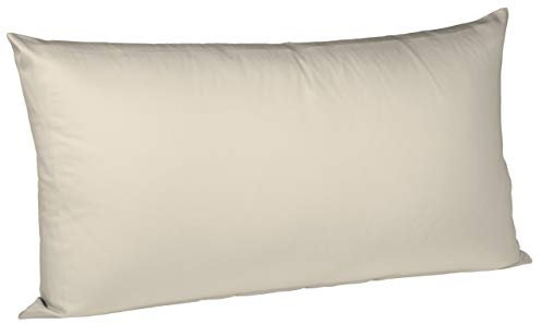 fleuresse Baumwolle Leinen Kissenbezüge Provence, Farbe:9050 Porzelan, Größe:40x80 cm