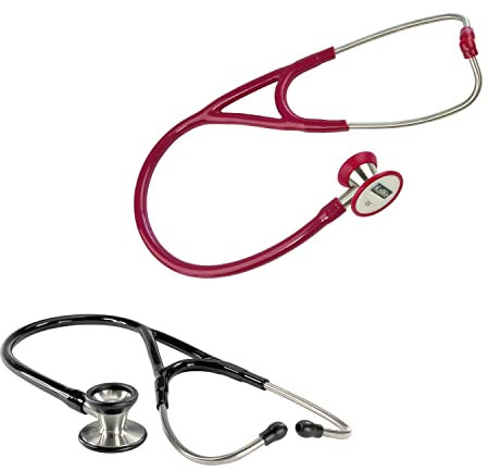 KaWe Stethoskop Profi Kardiologie MIT GRAVUR (Bordeaux)