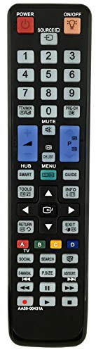 Ersatz Fernbedienung Samsung TV AA59-00431A auch passend für AA59-00445A und AA59-00446A