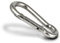PROTECH 1 Stück Karabinerhaken 60mm Edelstahl (6x60) rostfreier A4 Karabiner Feuerwehrkarabiner Haken Schlüsselanhänger