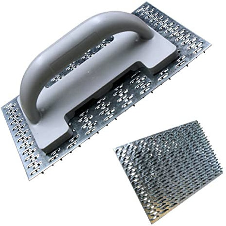 Karl Dahm Grattoir d’Enduit Fin, 250 x 145 mm I Grattoir à Enduit Premium avec Poignée Ergonomique I Acier Inoxydable Galvanisé I Idéal pour Enduit et Surfaces en Blocs de Béton Cellulaire – 11468