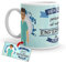 Kembilove Taza de Café del Mejor Enfermero del Mundo – Taza de Desayuno para la Oficina – Taza de Café y Té para Profesionales – Taza de Cerámica Impresa – Tazas de Jefe de 350 ml para Enfermeros