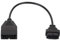 OBD1 Câble adaptateur pour scanner 12 broches vers OBDII 16 broches OBD1 12 broches vers OBD2 16 broches