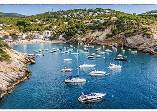 Xniral Hölzern DIY Puzzle 1000 Teile Männer Und Frauen Sich Personalisieren Erwachsene Kinder Eductional Spielzeug(C)