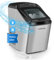 Klarstein Machine a Glacons pour la Maison, Capacité de 2,9L, Fabrique Rapidement Jusqu'à 15kg de Glacons en 2 Tailles Différentes, Machine à Glaçons, Ice Maker avec Commandes Tactiles, Autonettoyante