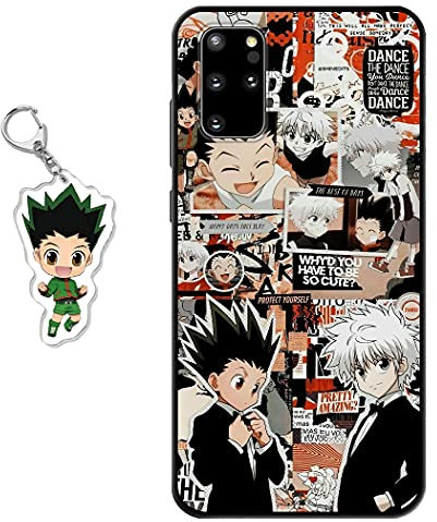 Staremeplz Hülle für Samsung Galaxy S20 Plus Anime Handyhülle [Mit Schlüsselbund] Cartoons Silikon Sanft Bumper Case Hülle für Samsung Galaxy S20 Plus