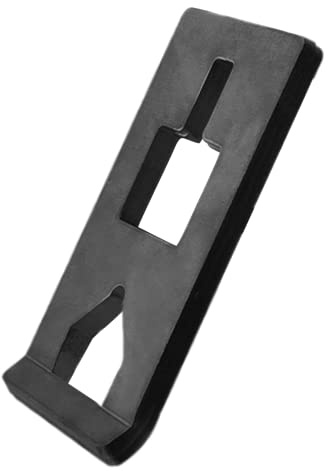 Lusheer Piastra estrattore a T in acciaio resistente, 12 mm, per rimuovere rapidamente i pali a T dal secchio del trattore da giardino, tuttofare o gancio a S, utilizzare diversi spessori di catena