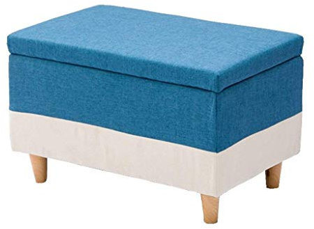 NMDCDH Abwaschbare Bekleidungsgeschäft Bank Aufbewahrung Umkleideraum Hocker Wechsel Schuhbank Stoff-Fußhocker Sofa Hocker Holz Sitzbank (Color:#1)