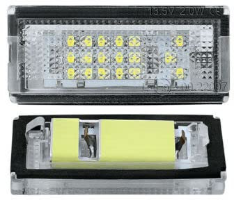 MR-Style Led Kennzeichenbeleuchtung passend für BMW E46 COMPACT | TOURING | LIMO