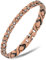 MagnetRX® Women’s Pure Copper Magnetic Bracelet - Ultra Strength Crystal Magnetic Copper Bracelet - Adjustable Length with Sizing Tool (XO Style)