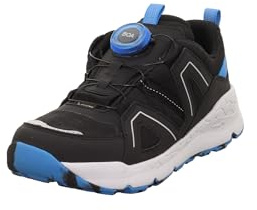 Superfit Free Ride Sneaker, SCHWARZ/BLAU 0000, 38 EU Schmal