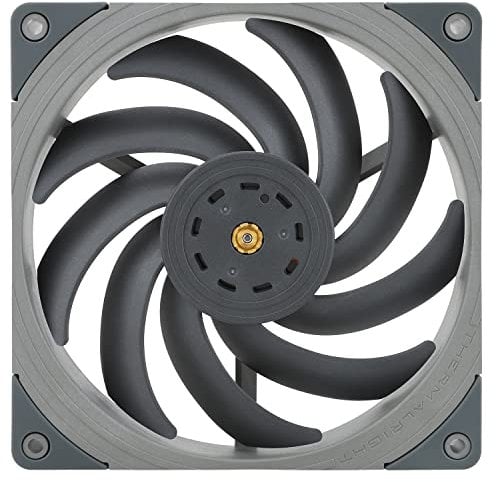Thermalright TL-B14 140mm CPU Cooler fan, Computer Case Cooling, 4PIN PWM Control, 1500RPM Speed, Static-Pressure Performance Fan for S-FDB Bearing(Gray)