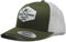 SURF MONKEY Trucker-Kappe 6P, gebogenes Visier, verstellbare Snapback-Kappe, niedriges Profil, grün, One size