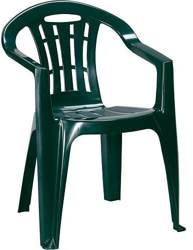 PROREGAL SuperSparSet 2X Gartenstuhl CURVER in Grün | HxBxT 79x56x58cm | Außen- & und Innenbereich | Kunststoff | Witterungsbeständig | Gartenstuhl, Balkonstuhl, Gartenmöbel, Garten, Gartentisch