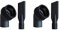 VENEKA 2 X Industriale Aspirapolvere Rotondo Spazzole e Piatti Ugelli Interni 44 mm Durevole Industriale Aspirapolvere Aspirapolvere Accessori