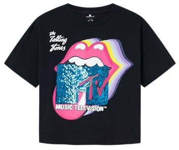 NAME IT Nkfmo Rollingstones Ss Boxy Top Box Unv