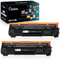 SavFinto 44A CF244A Tonerpatronen Ersatz für HP CF244A Toner 44A Tonerkartuschen Kompatibel für HP Laserjet MFP M28a M28w HP Laserjet Pro M15a M15w (2 Schwarz)