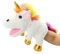 LOMTRATS Einhorn-Handpuppen für Kinder, Kleinkind mit beweglichen offenen Mündern, die Glück, Ewigkeit und Reinheit andeuten, perfekt für Geschichtenerzählen,Geburtstagsgeschenke