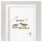 Little Deco Türaufkleber Dinosaurier personalisiert Wandsticker mit Name Wandtattoo für Kinderzimmer T-Rex Dino Wandaufkleber Babyzimmer Wanddeko DL5057-01