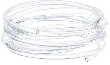 Pawfly Aquarium Airline Tuyau 4 m Blanc Standard 4-6 mm Tuyau pour Pompe à air Aquarium Tuyau Flexible résistant à la Plicature Pur PVC pour Aquarium Jardin Terrarium Bassin