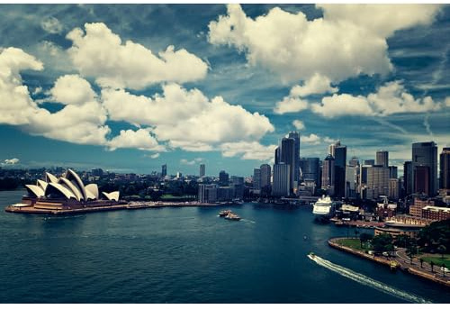 Puzzles für Erwachsene, 1000 Teile, Puzzle der Oper von Sydney, Australien, geeignet für Wanddekorationen und Familienspiele