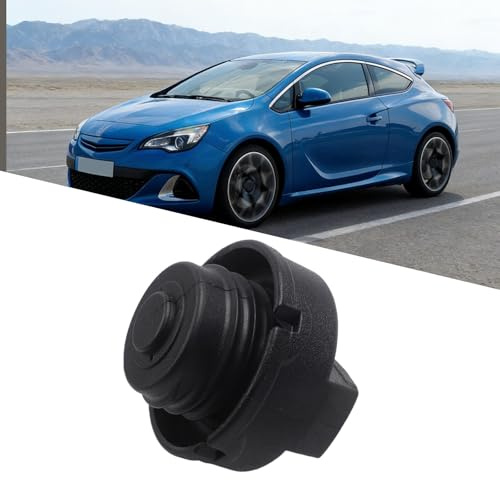 WheatThrive Tankdeckel 0808203 Schwarz Kunststoffdeckel für Opel Astra G/H, Corsa B/C, Vectra, Zafira, Meriva, Signum, Tigra