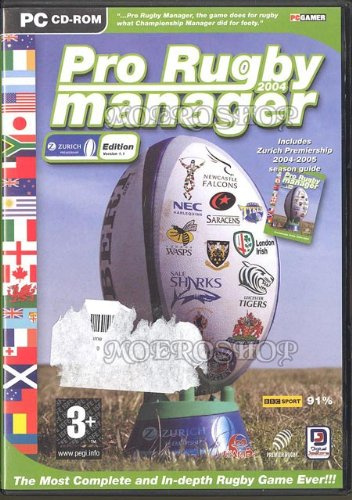 Pro Rugby Manager 2004: Zurich League Edition (PC)