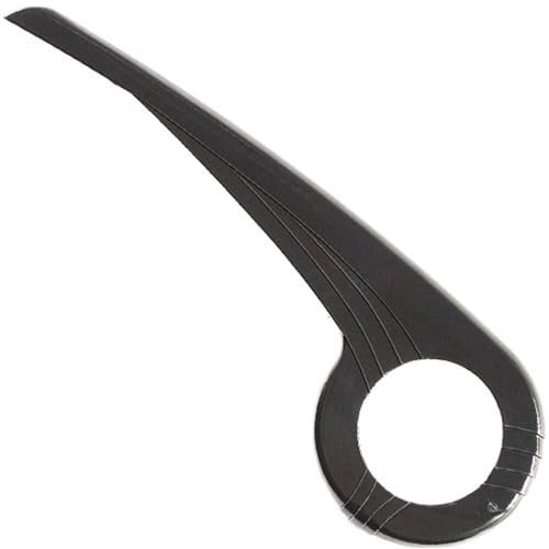 Heibe Unisex-Adult 460260 Kettenschutz, Schwarz, 40 x 17 x 2 cm