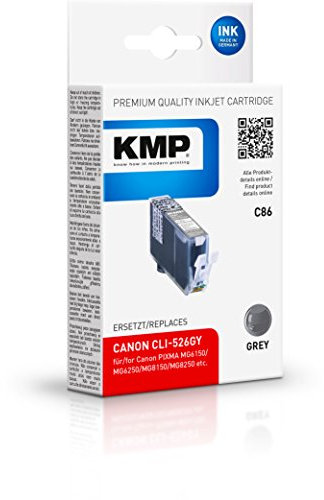 KMP Tintenkartusche für Canon PIXMA MG8150 , C86, grey