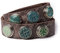 Noosa Armband Wrap Bracelet Double Skinny embossed chocolate brown, Grösse:S