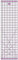 SEMPLIX Patchwork-Lineal Quilt-Lineal, transparent, mit Inch-Skala und Winkelfunktionen, ideal für Patchwork und zum Basteln, 24 x 6,5 inch (lila)
