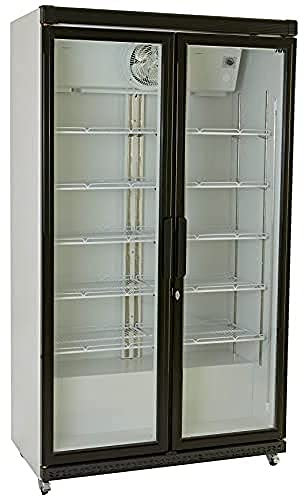 Saro Getränkekühlschrank mit Glastür, 2-türig Modell GTK 850 OC, 0