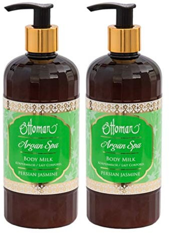 ottoman Argan Spa 400 ml (2er Pack) Persian Jasmin Körpermilch Bodymilk