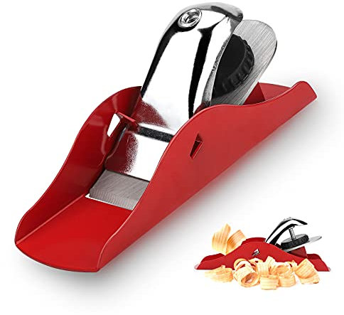 Pialletto Manuale per Legno,Pialla a Mano In Acciaio, Pialla Lavorazione Legno,Pialla a Mano Piccola per Rifilare,Perfetto per la Lavorazione del Legno,Rifilatura,Piallatura del Legno