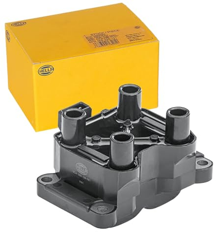 HELLA 5DA 358 168-591 Ignition Coil - 12V - 3-pin connector
