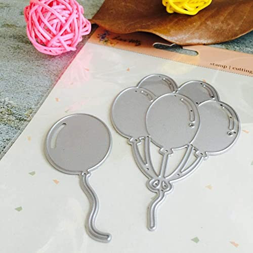 Luftballons Stanzformen für Kartenherstellung, Stanzschablonen für DIY, Scrapbooking, Fotoalbum, dekorative Prägepapier-Stanzformen für Kartenherstellung, Vorlage