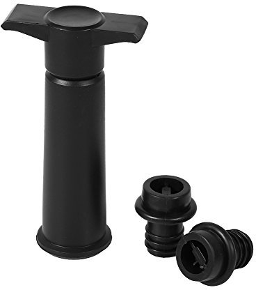 WBTY 1 Ensemble Bouteille Scellée Sous Vide avec 2 Bouchons de Bouteille de Stockage de Vin Bouchon de Scellement D'air de Conservateur de Pompe