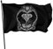 Fahnenkette Flaggen Söhne Von Odin Odin Huginn Muninn Flagge Polyester Flaggen Premium Flagge Für Drinnen Party Haus 90X150Cm