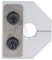 Filament-Schweißer-Anschluss, 1,75 mm Filament-Verbindungsstück aus Aluminiumlegierung, Verbindung gebrochener 3D-Drucker-Filamente, Filament-Sensor für PLA ABS PETG PC PP Silber