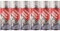 PNJB Silicone Spray Lubricant, All-Weather Protection, Multi-Purpose, Repels Dirt & Moisture, Fast Drying, Vinyl Material,250ML (6PCS)