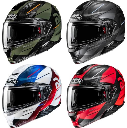 HJC, Modularer Motorradhelm RPHA 91 BLAT MC1SF, L