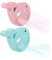 2 Stück Wasserhahn Verlängerung Kinder, Wasserhahnverlängerung für Kinder, Faucet Extender für Kind Handwäsche, Küche, Bad (blau+rosa)