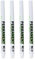 Knocery Stylo Blanc Indelibile, 4 Pièces Marqueur Permanent Blanc, Feutre Acrylique Imperméable, Pointe Fine 1-2 mm, Marqueur Peinture pour l'étiquetage du Métal, Verre, Roche ou du Plastique