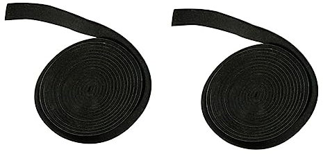 Mikikit 2 Rollen flammhemmende Versiegelung Raucherdichtung selbstklebend Outdoor-Feuerkochsiegel Outdoor Camping zubehör Grill zubehör räucherstäbchen BBQ-Siegel Dichtung Raucherdichtung