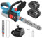 Motosega a Batteria da 12 pollici, 8000 mAh Mini Motosega a Batteria Brushless da 1000 W, Motosega Elettrica, Motosega da Potatura per Giardinaggio, Potatura Rami, Taglio Legno