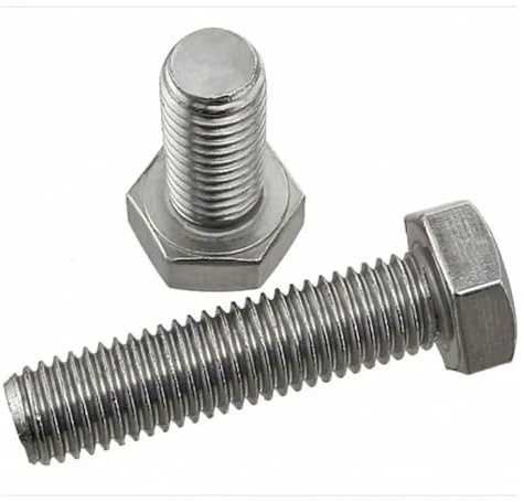 KSeSii 1/2 pz Filettatura Sinistra Viti a Testa Esagonale Esterna In Acciaio Inox 304 Filettatura Inversa Dente Sinistro Esterno Bulloni a Testa Esagonale M6 M8 M10 M12(M6x25(2pcs))