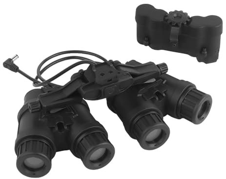 Taktisches GPNVG-18 Vier-Augen-NVG-Modell, Airsoft, seitlich klappbares Panorama-Nachtsichtgerät (Nicht funktionsfähig)(BK)