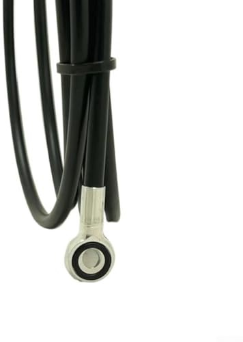 Oniissy Hydraulisches Bremsschlauch-Set für Rennräder – 2 Meter Edelstahl-Bremsleitung mit Banjo-Montage und Dichtungen, kompatibel mit RED 22, 22, FORCE1 Serie