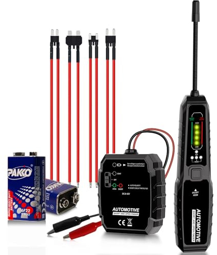 VSTM Wire Tracer Automotive Electrical Open & Short Finder, Circuit Breaker Finder, Circuit Tester, Fault Probe Cable Tracker, DC 6-42V Electrical Circuit Diagnostic Tool