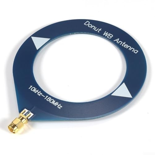 Donut, 10kHz-180MHz banda larga omnidirezionale, per radio scanner (maschio blu collegare)
